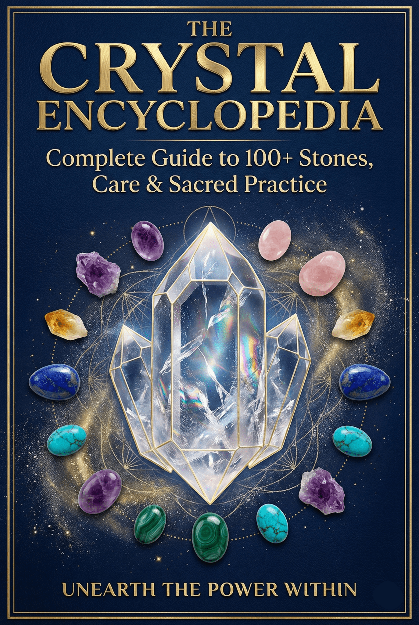 Ebook – The Crystal Encyclopedia: Complete Guide to 400+ Stones, Care & Sacred Practice (1000+ pages) - Dr Meridian