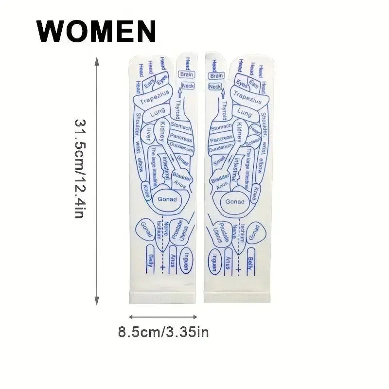 Dr. Meridian Reflexology Socks + Massage Tool