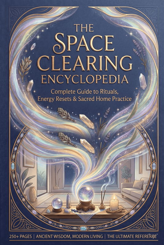 Ebook – The Space Clearing Encyclopedia: Complete Guide to Rituals, Energy Resets & Sacred Home Practice (250+ pages) - Dr Meridian